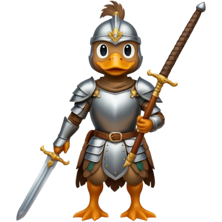 duck warrior emoji