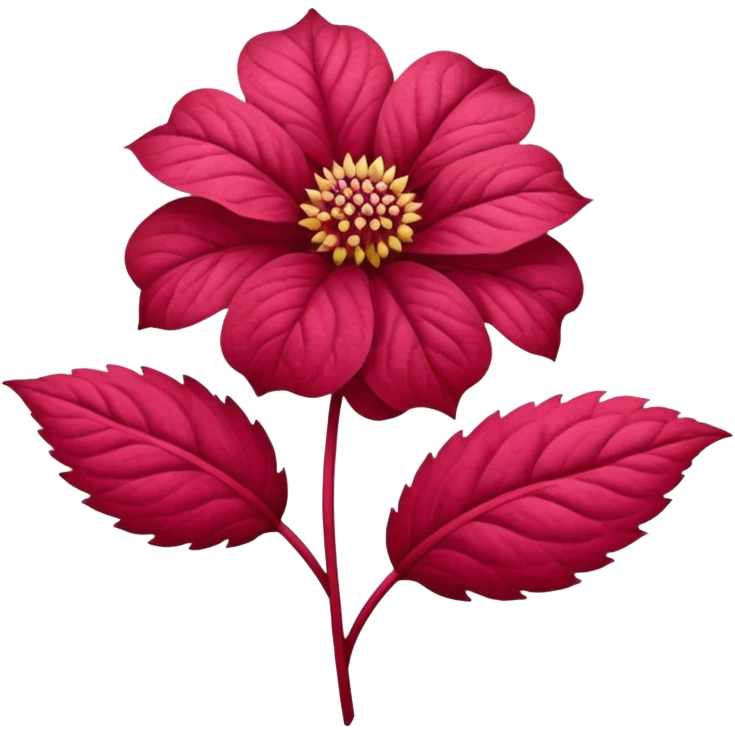 amaranth plant flower emoji