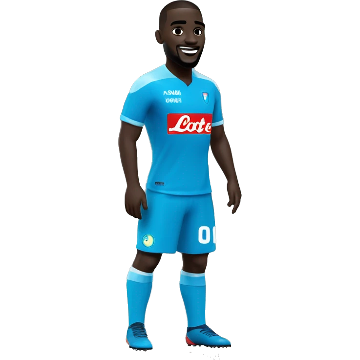 Kalidou Koulibaly footballer napoli emoji