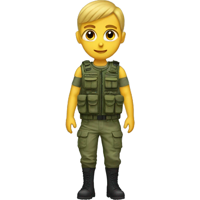 Commando frock emoji