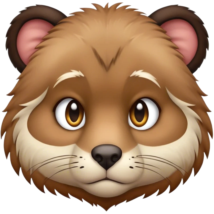 Frowning animal emoji