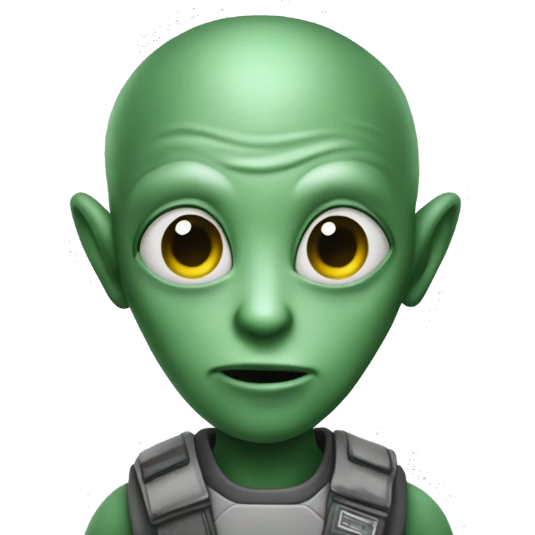 🤫 Alien  emoji