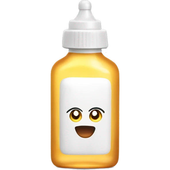 Baby oil bottle  emoji