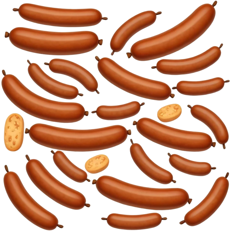 sausage emoji