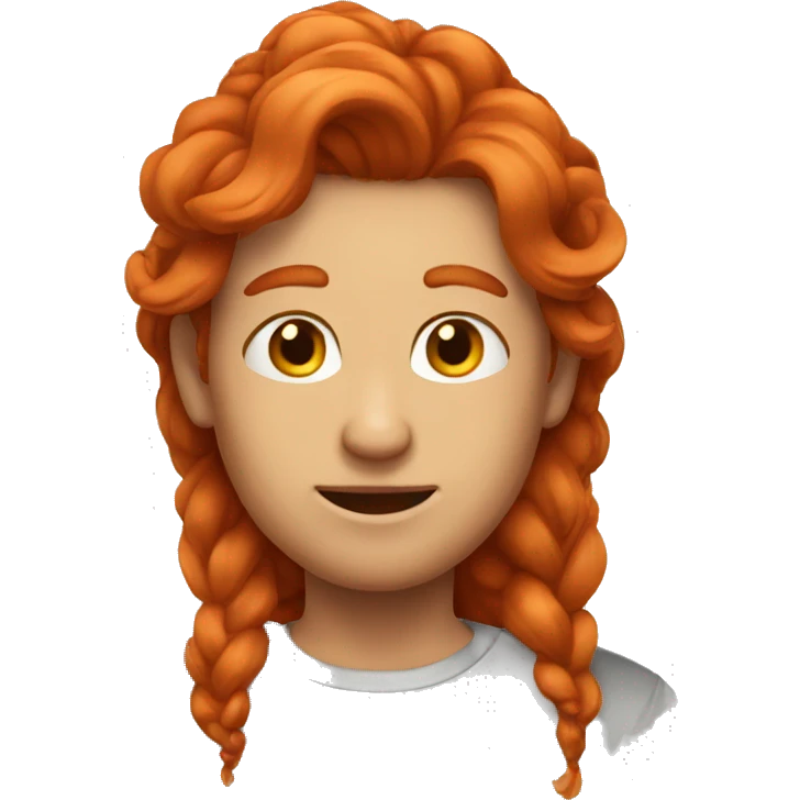 The red-haired mainkoon emoji