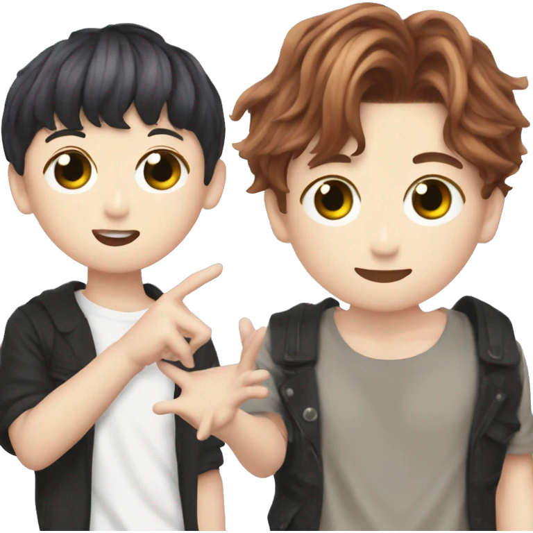 Jimin and Jungkook emoji