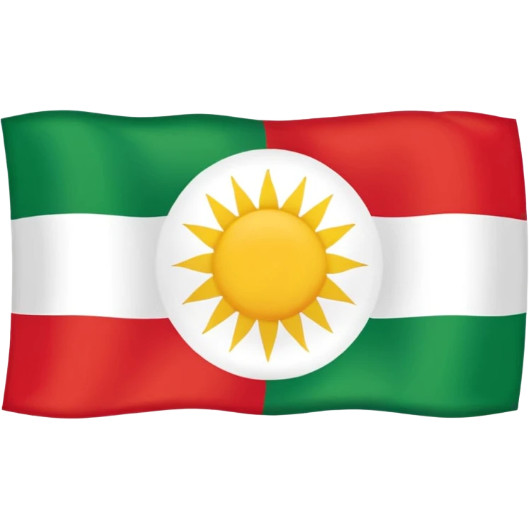 Kurdistan flag emoji