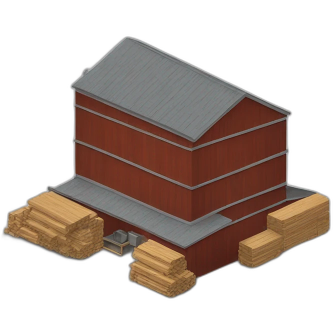 modern lumber factory emoji