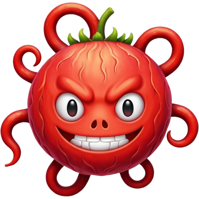 One piece luffy devil feuit emoji