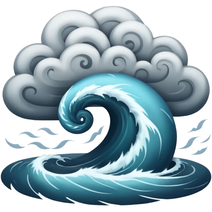 hurricane emoji