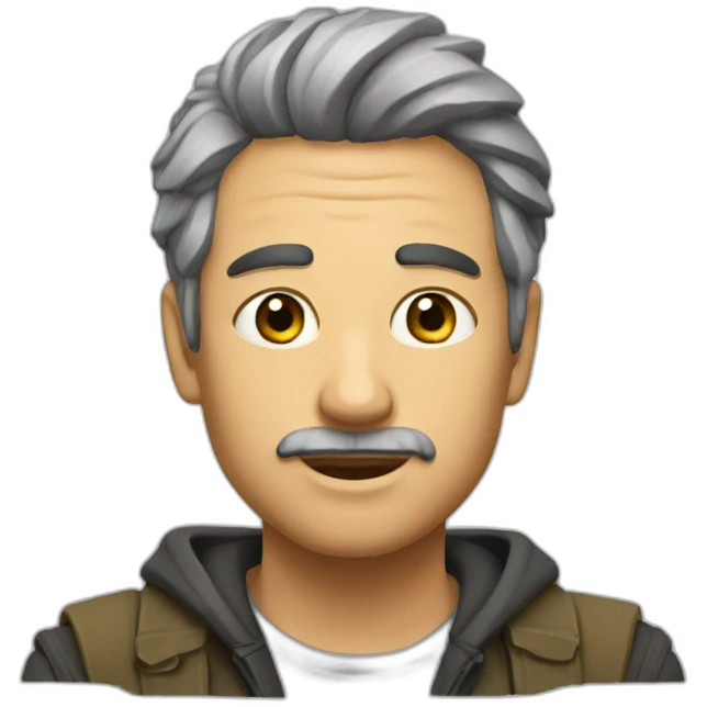 Побитый клоун emoji