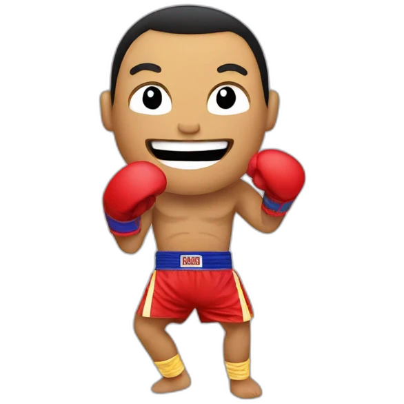 Muay thai emoji