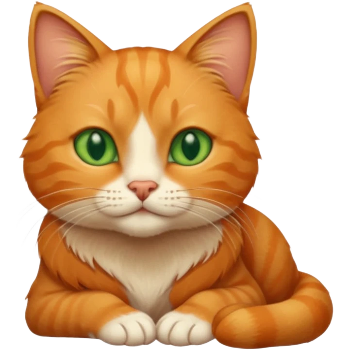 😺cat leaning chin on its paw emoji