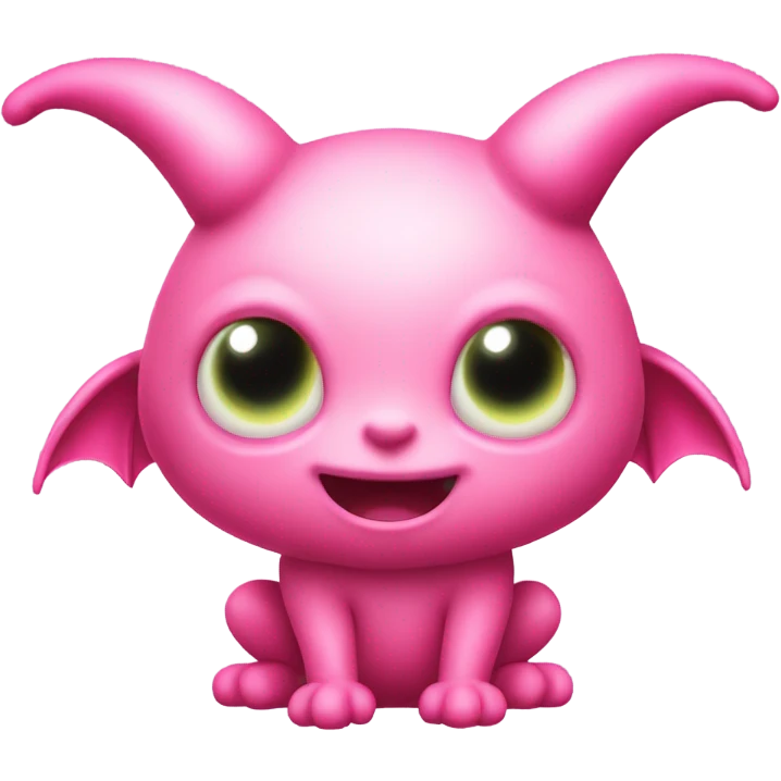pink big fat Valentine Imp emoji