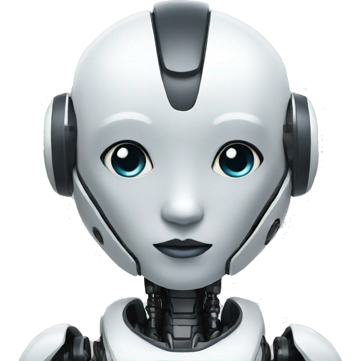 beautiful robot emoji