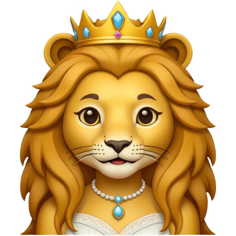 lion bride emoji