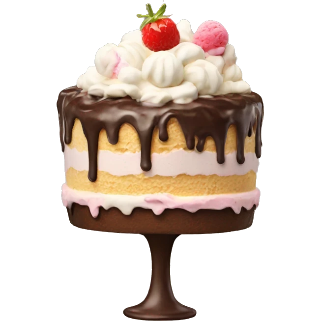 ice cream cake emoji