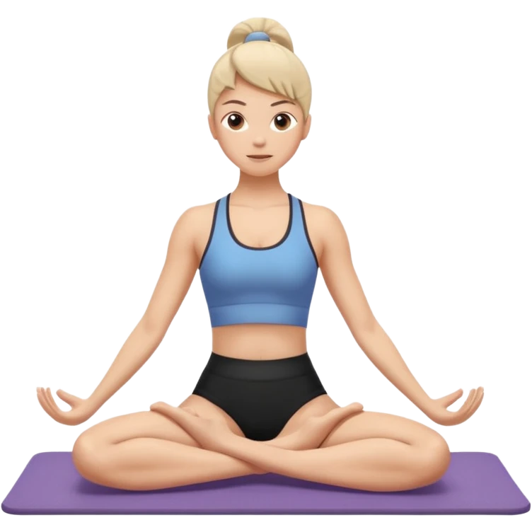 Mat pilates teaser emoji