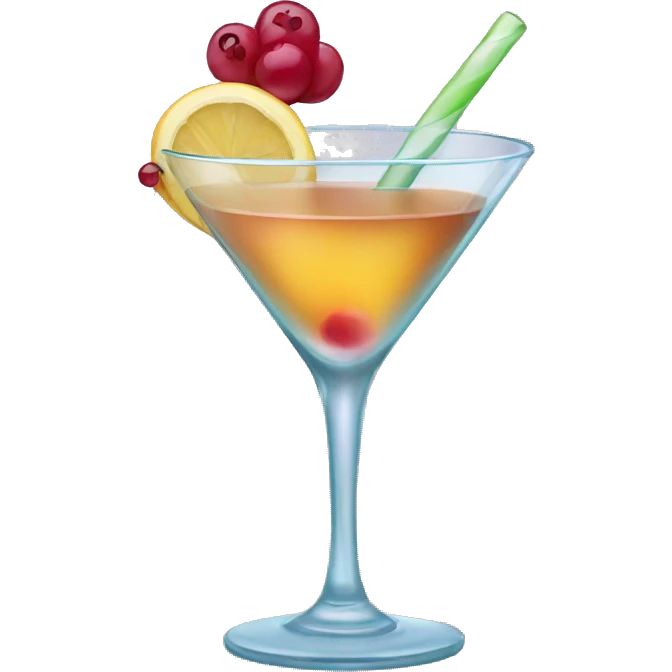 Princess cocktail  emoji
