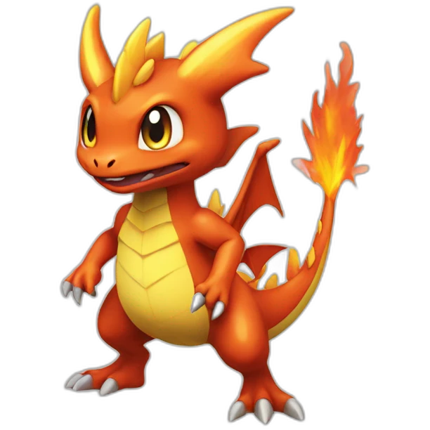 Dracaufeu pokémon emoji