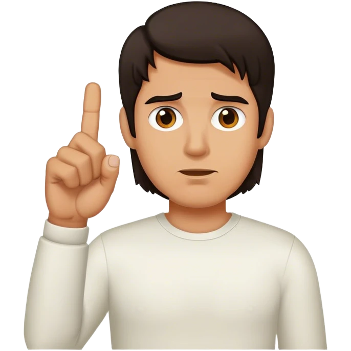 Man With middle finger  emoji
