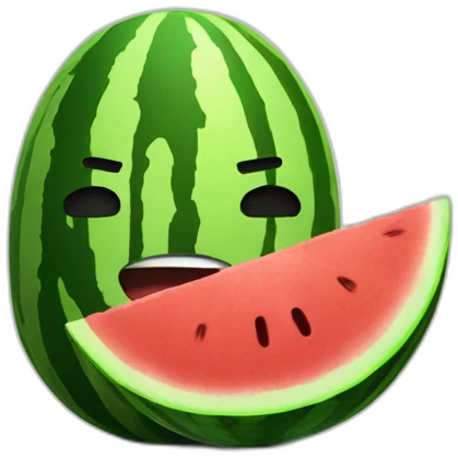 Ninja blender app icon watermelon  emoji