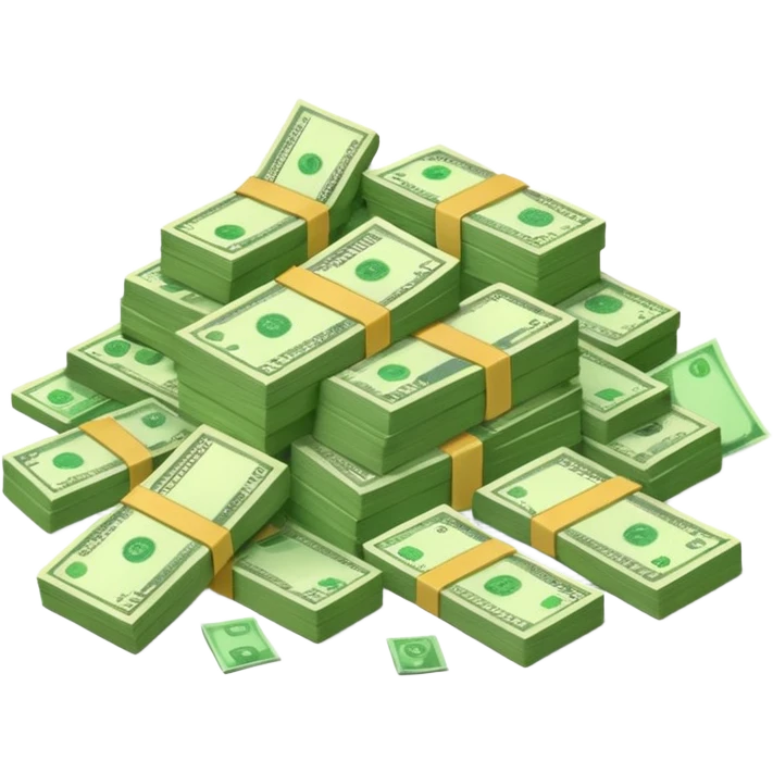 The phrase Money Doesn't Grow On Trees emoji