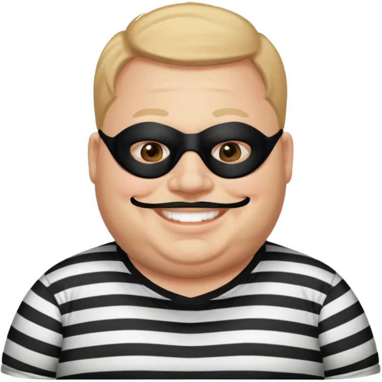 thief very fat man emoji