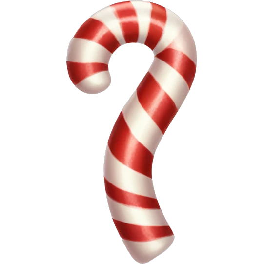 Candy cane emoji