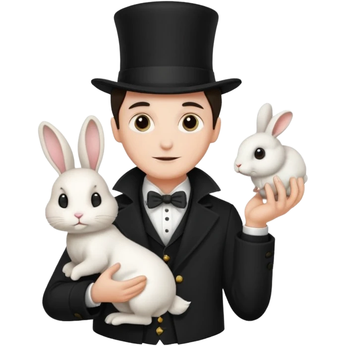 magician and pet emoji