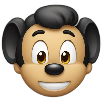 Michey mouse emoji