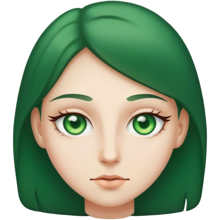  ojos verdes  emoji