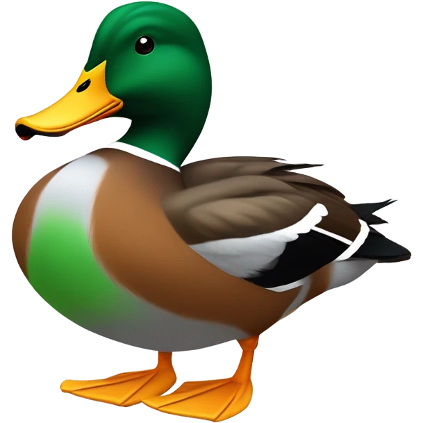 Mallard duck emoji