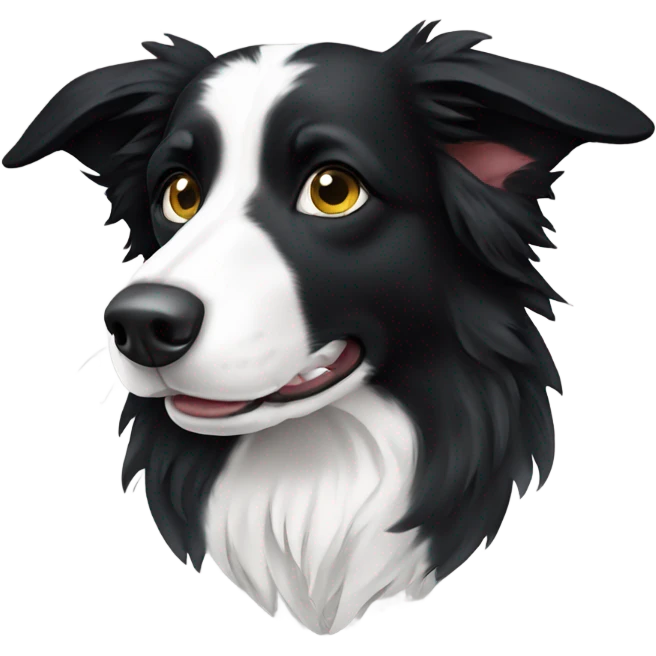 Border collie hoodie emoji