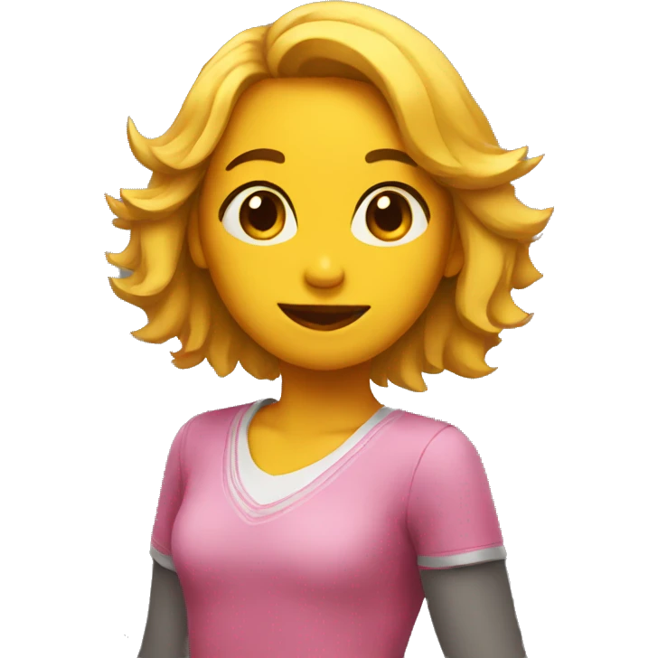 Chica emoji
