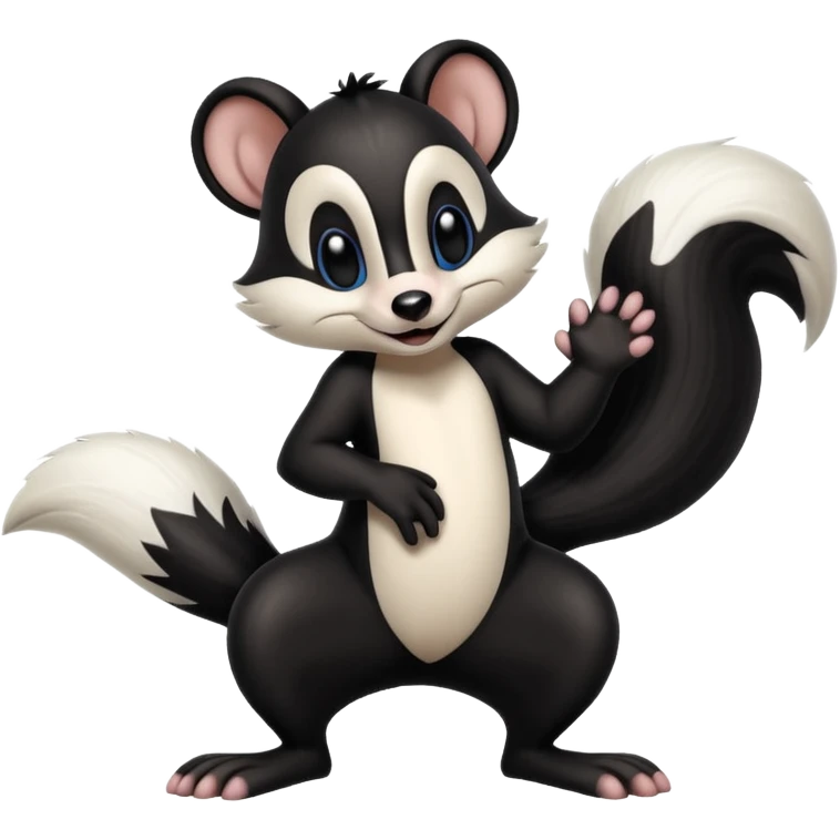 Pepe le pew skunk love emoji