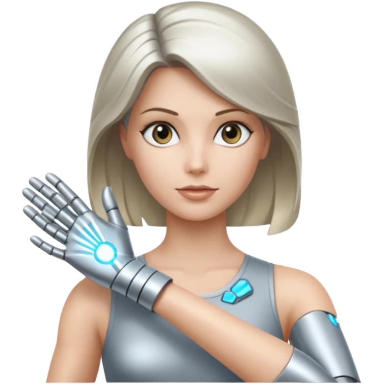 bionic woman emoji