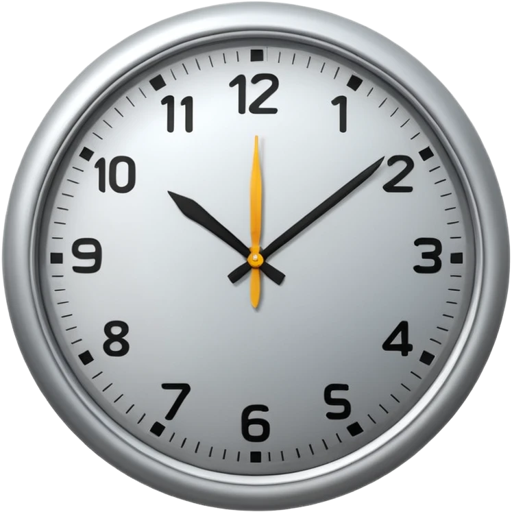 Clock emoji