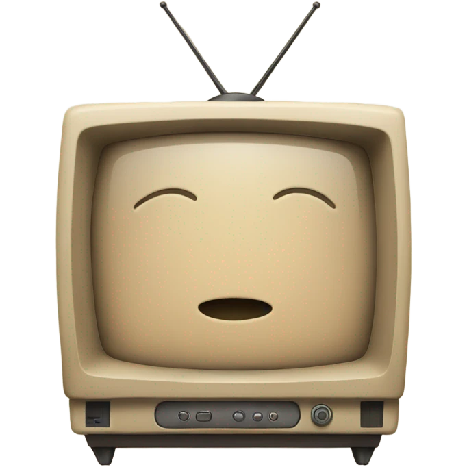 Beige tv emoji