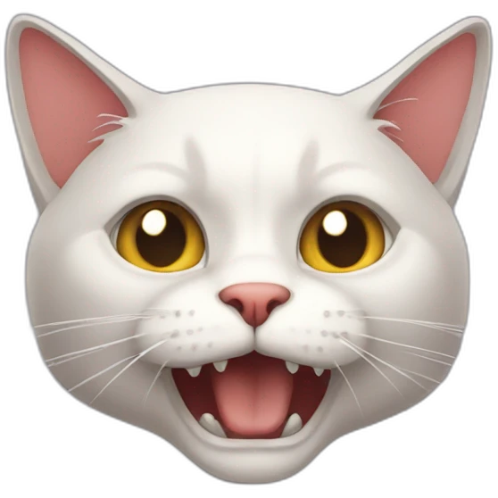 evil cat emoji