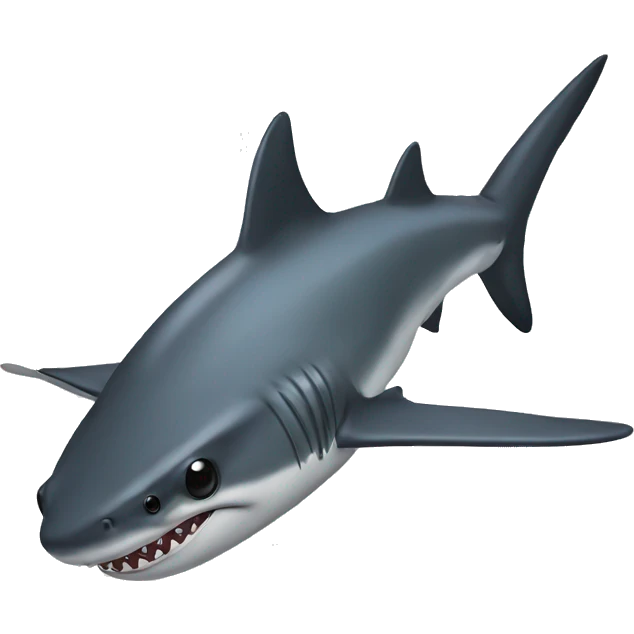 Fly shark emoji