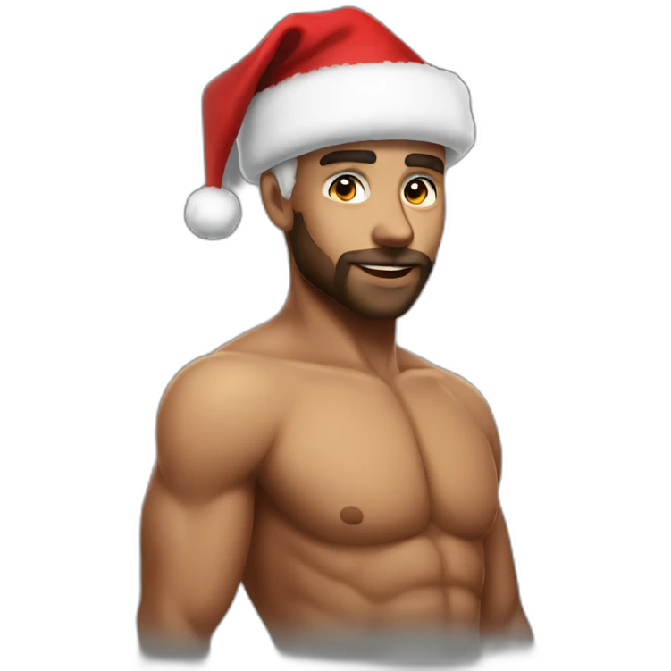 sexy santa emoji