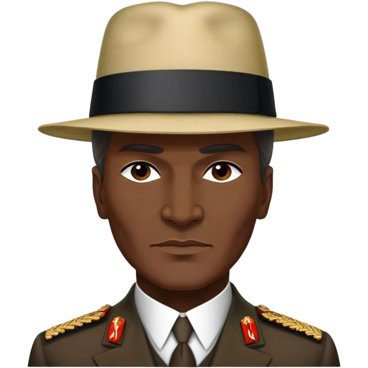 Mustafa Kemal Atatürk (statesman) in traditional hat – Cinematic Realistic Portrait of Mustafa Kemal Atatürk, depicted in dignified traditional attire with a distinctive hat, a resolute and visionary expression illuminated by warm, historic lighting, rendered with rich textures that evoke his transformative leadership. emoji