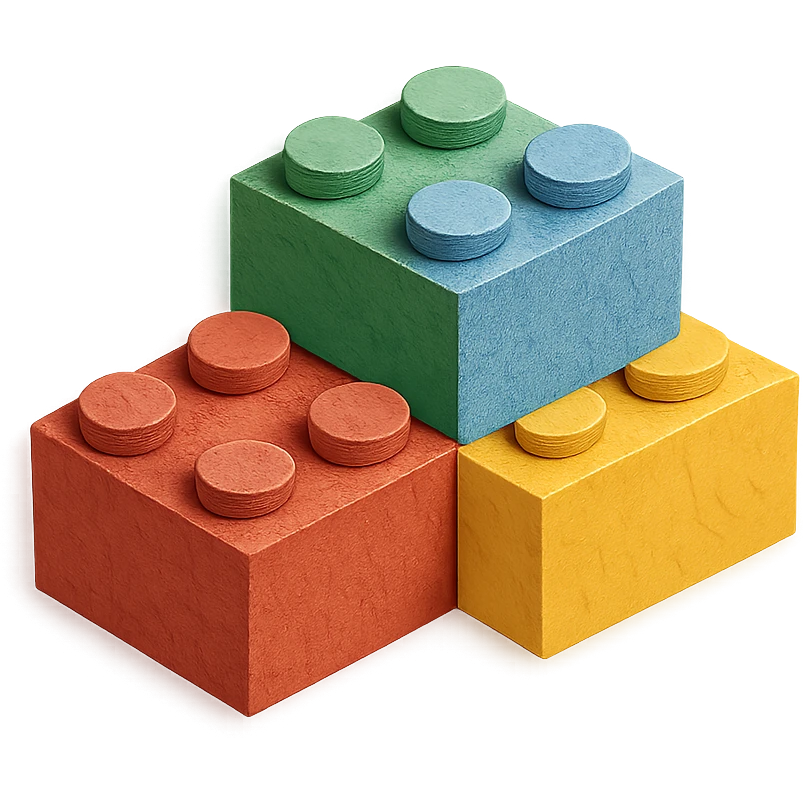kids building blocks emoji