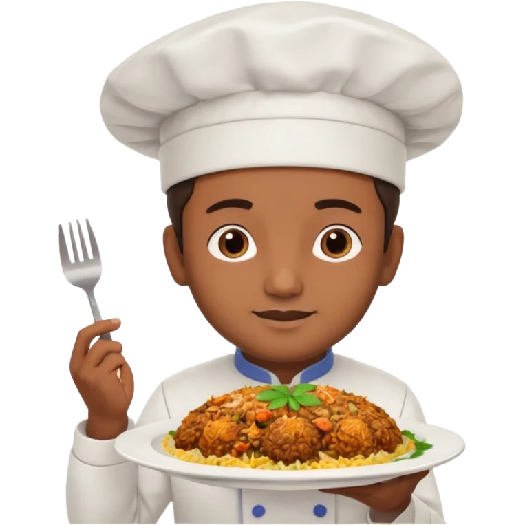 Biryani man emoji
