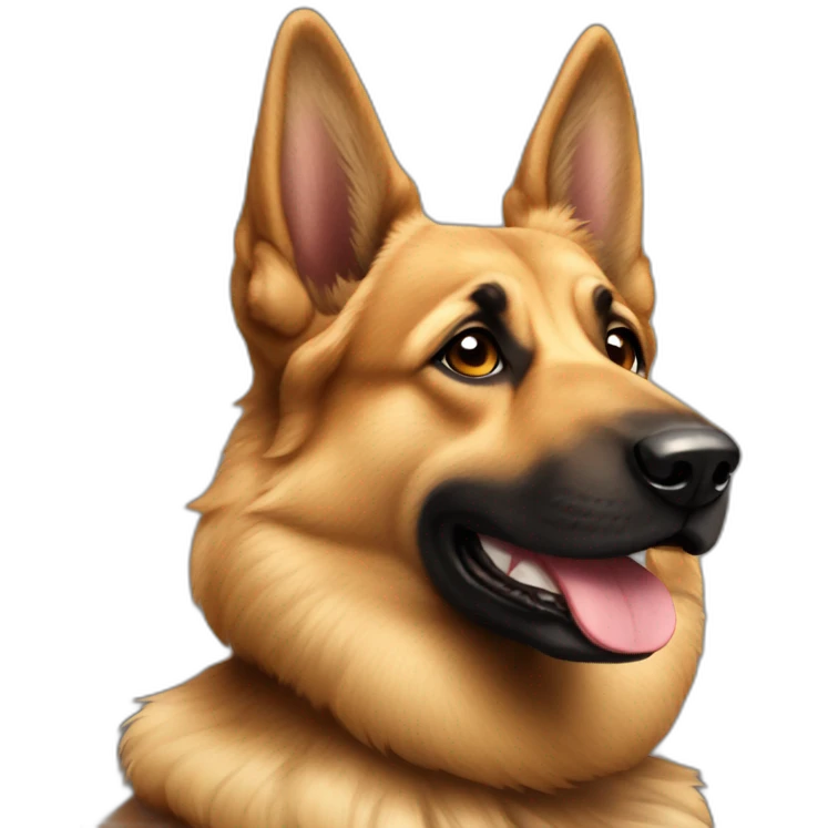 Berger allemand emoji