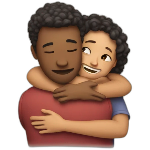 Hug emoji