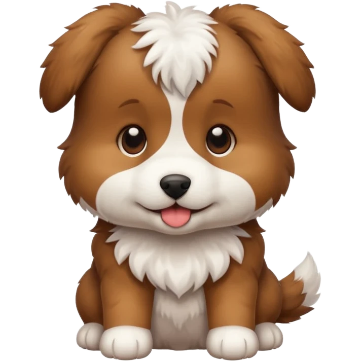 a puppy emoji
