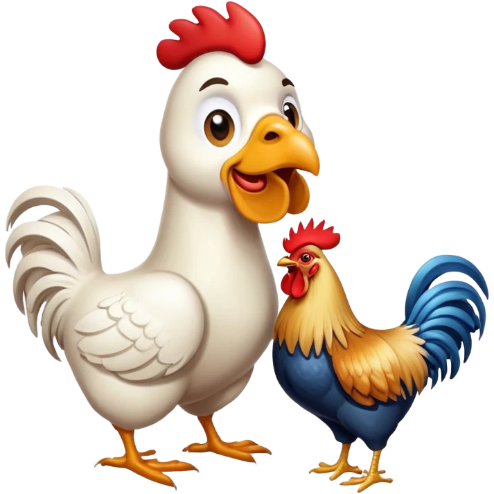 🦮🐓 emoji