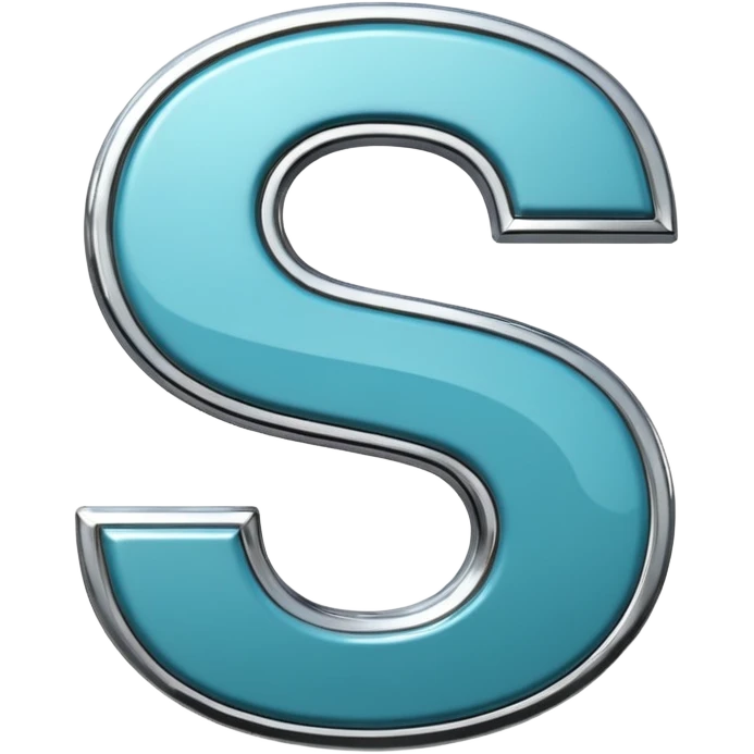 Create a custom emoji badge featuring a stylized, glossy letter “S”. Make it look like an enhanced, upgraded version of the Challenger-style badge, with brighter glow, more intricate details, and more premium effects.
 emoji